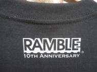 nitraid × RAMBLE 10th Anniversary Tee