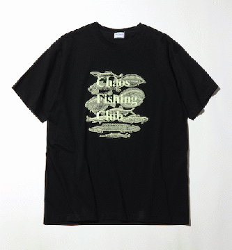 CHAOS PICTURE BOOK TEE BLACK