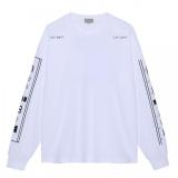 CES23LT02 MATHEMATICAL LONG SLEEVE T WHITE