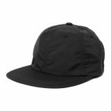 SOFT BRIM 6 PANEL CAP BLACK