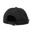 SOFT BRIM 6 PANEL CAP (PEACE) BLACK