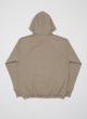 BAL-1966	CONTRAST STITCH HOODED SWEAT SHIRT TAUPE