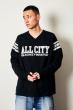 BEPFW21TE01 ALL CITY FOOTBALL HEAVY-WEIGHT TEE BLK