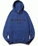 OLD ENGLISH LOGO EMBROIDERED PULLOVER HOODIE FL BU