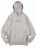 SIDE LOGO EMBROIDERED PULLOVER HOODIE FL H.GRAY