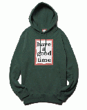 FRAME PULLOVER HOODIE CASINO GREEN
