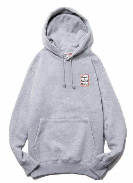 FRAME PULLOVER HOODIE CO HEATHER GRAY