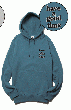 MINI EMBROIDERED LOGO PULLOVER HOODIE DUCK BLUE