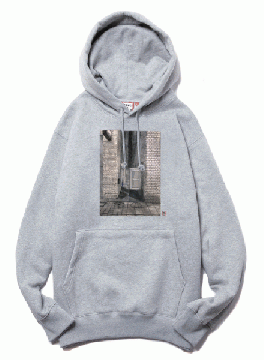 I CAN'T WAIT PULLOVER HOODIE HEATHER GRAY