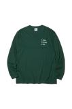 CFC-23AW-LS01 LOGO L/S TEE FOREST GREEN