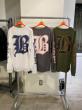 BEPFW22TE18 BLACKLETTER L/S TEE OLIVE