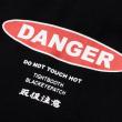 TBEP“DANGER LABEL”HOOIE BlackEyePatch x TIGHTBOOTH