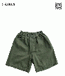 Color Denim Shorts OLIVE