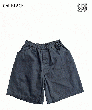 Color Denim Shorts BLACK
